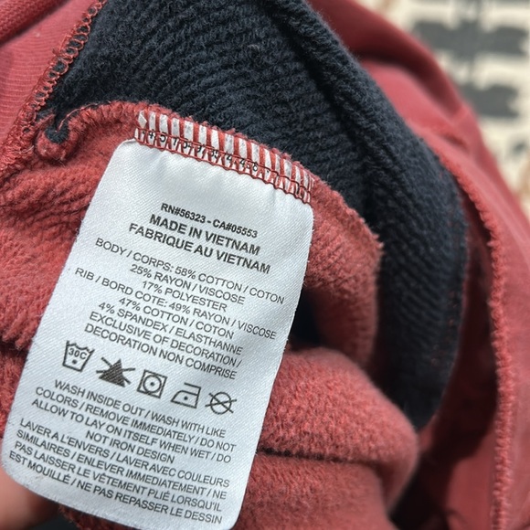 Nike Air women’s medium Maroon Black white color block Joggers vintage - Picture 6 of 7